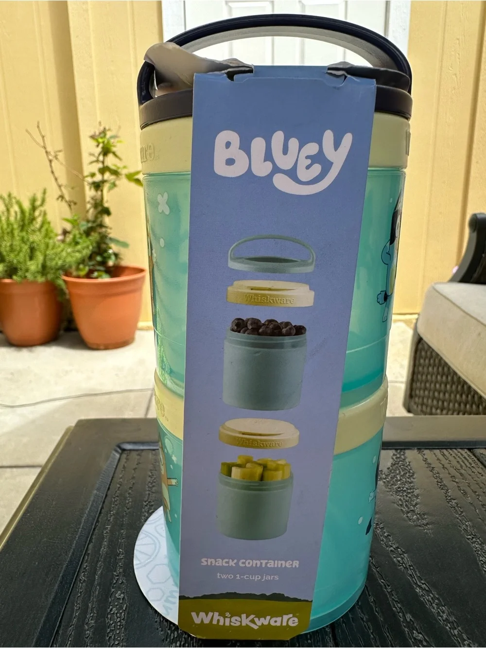 Bluey-Themed Stackable Snack & Food Storage Canister